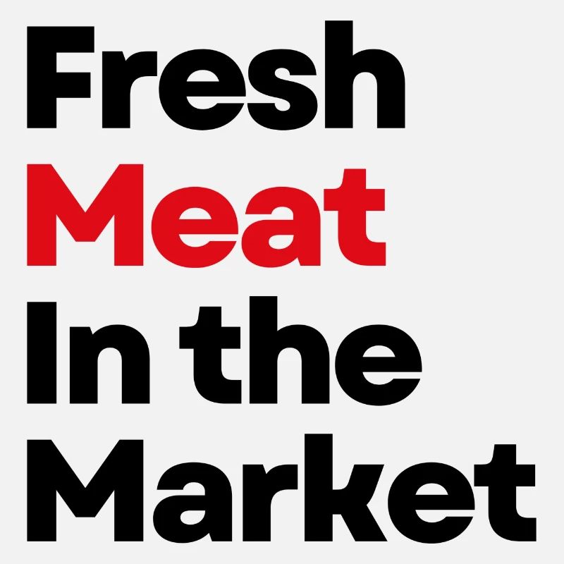 Frischfleisch auf dem Markt