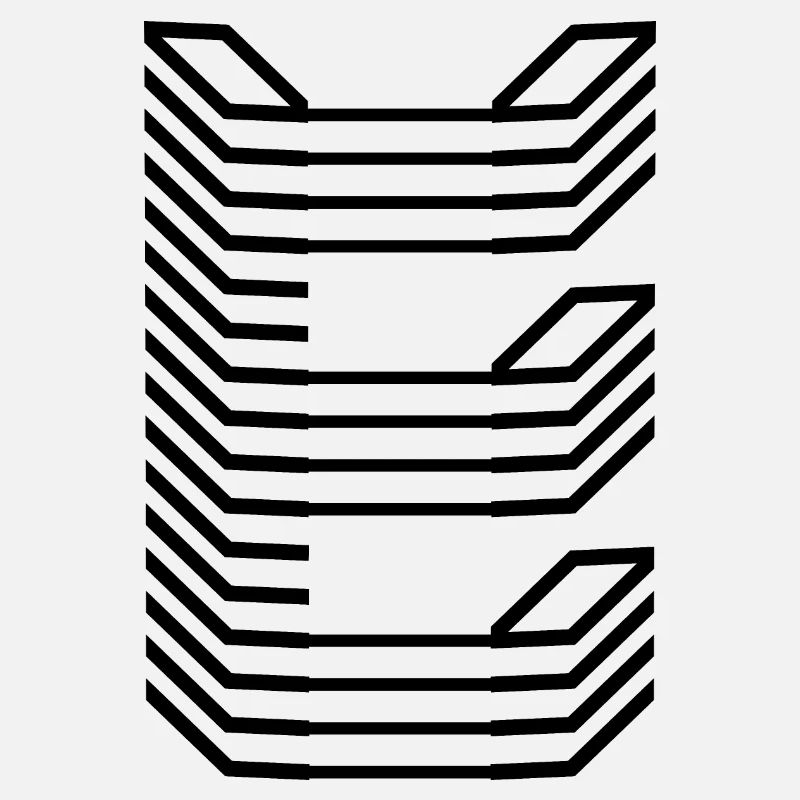 Unique Letter E Logo Design « Noir »