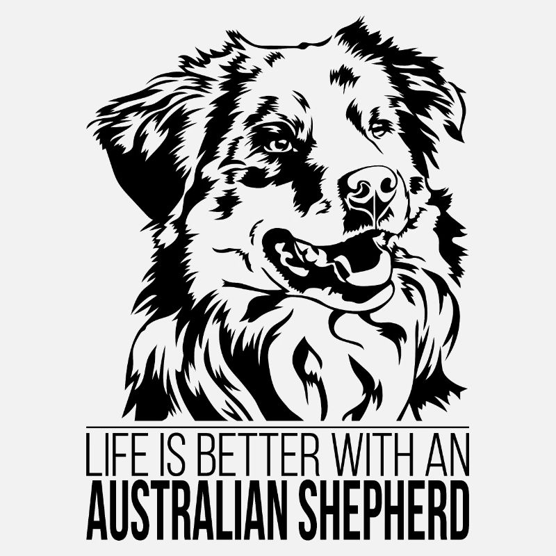 Australian Shepherd Dogs Saying Aussie Wilsigns