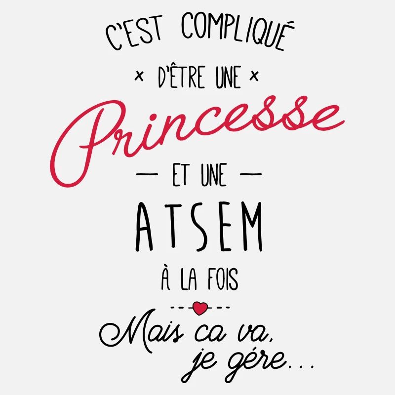 Princesse et atsem