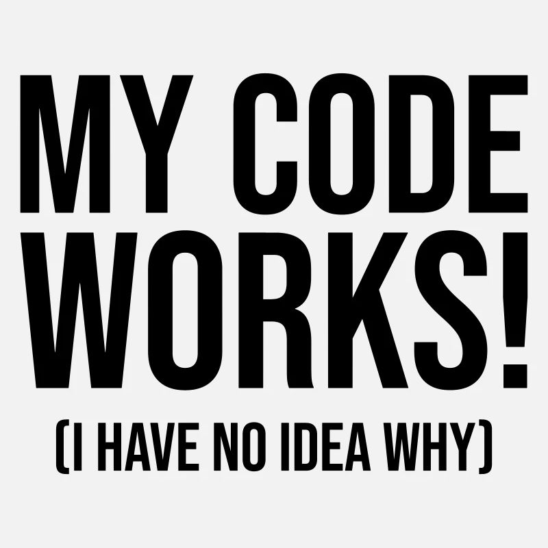 My code works! (I have no idea why)