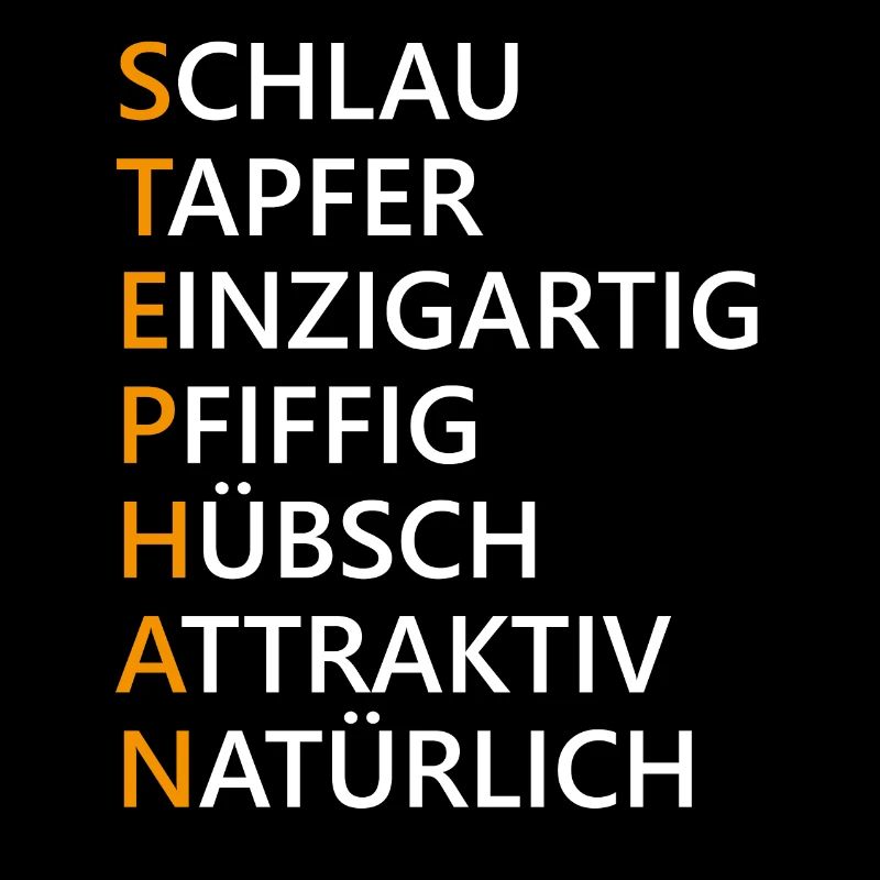 Stephan Name Geschenk