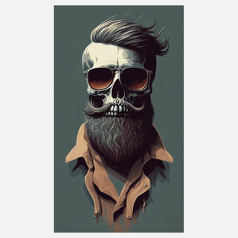 Crâne de hipster