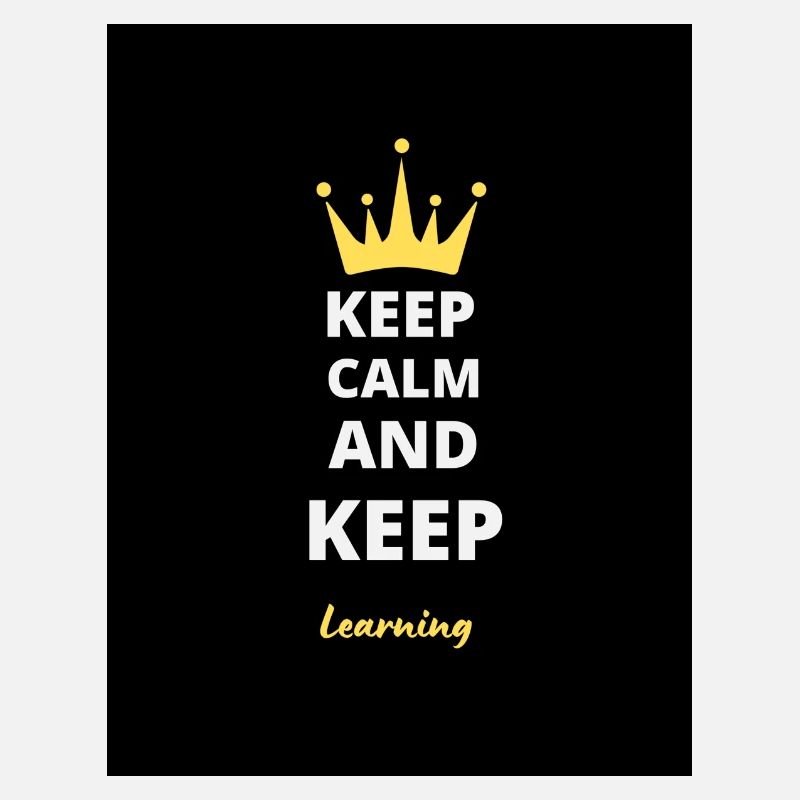 Keep Calm And Keep Learning T-Shirt