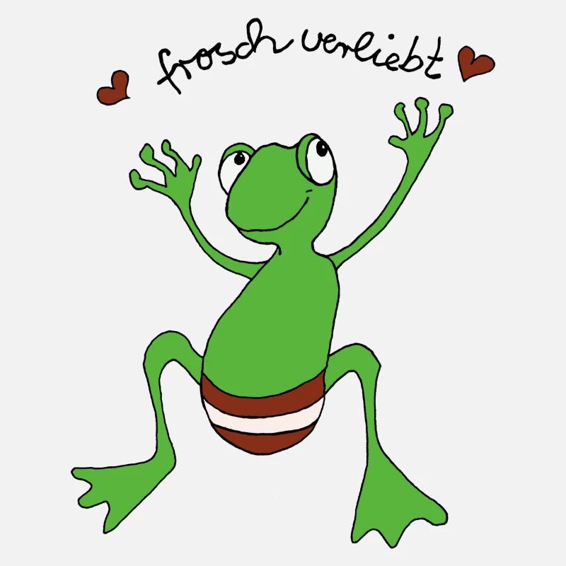 Frosch Verliebt