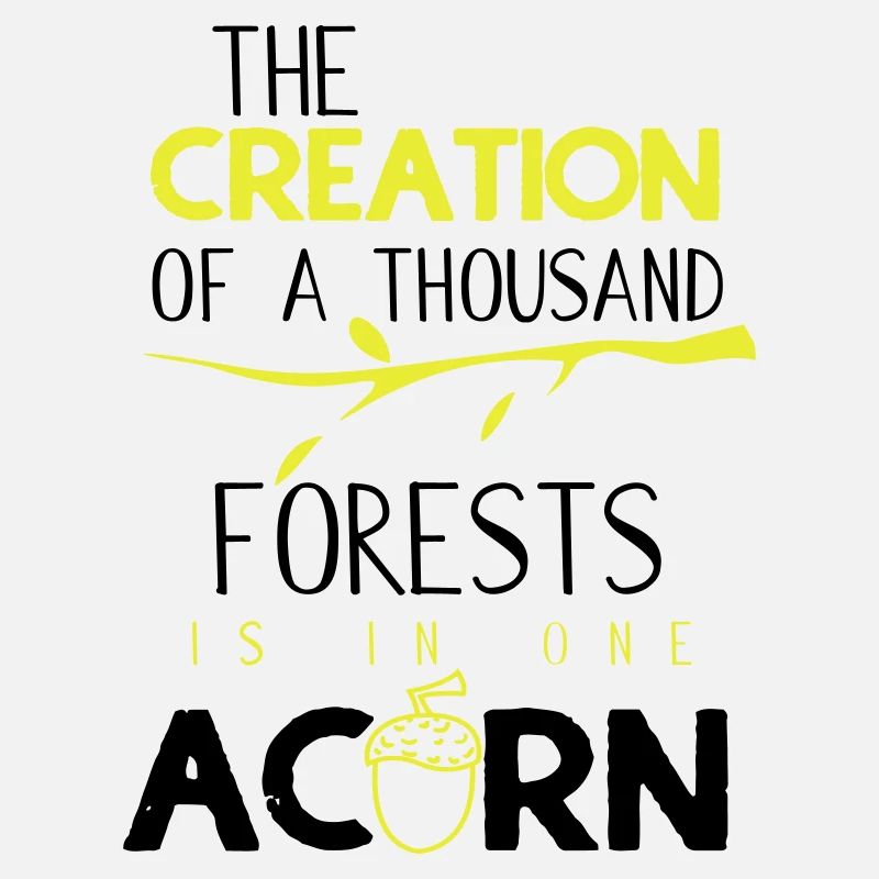 La création d'un millier de forêts