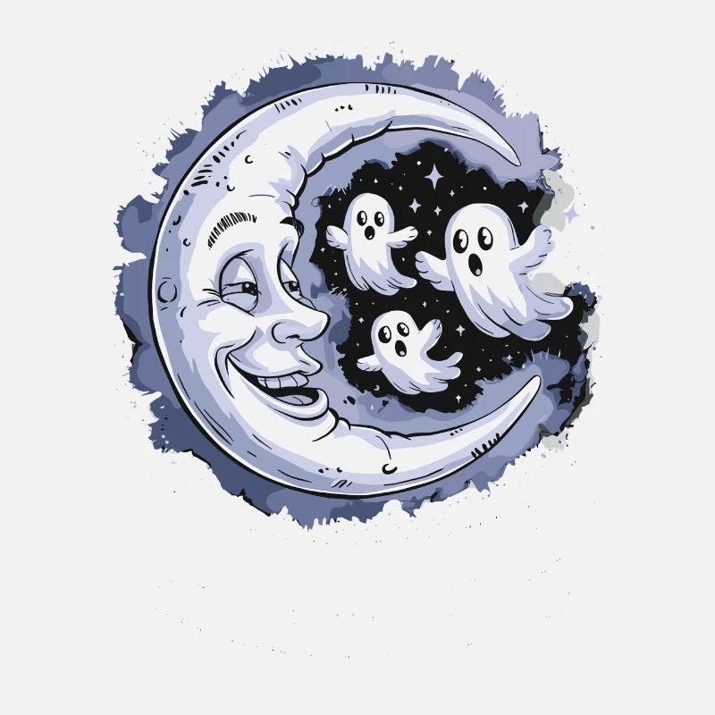 Moonlight Chaos Ghosts Ready for Haunting