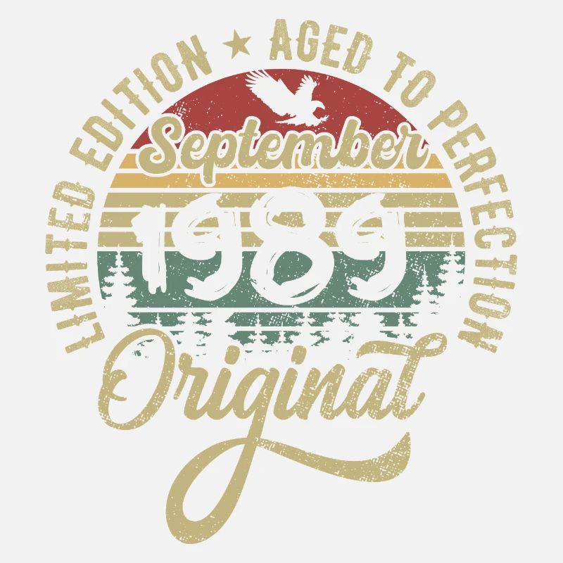 36e anniversaire Septembre 1989 - 36 ans