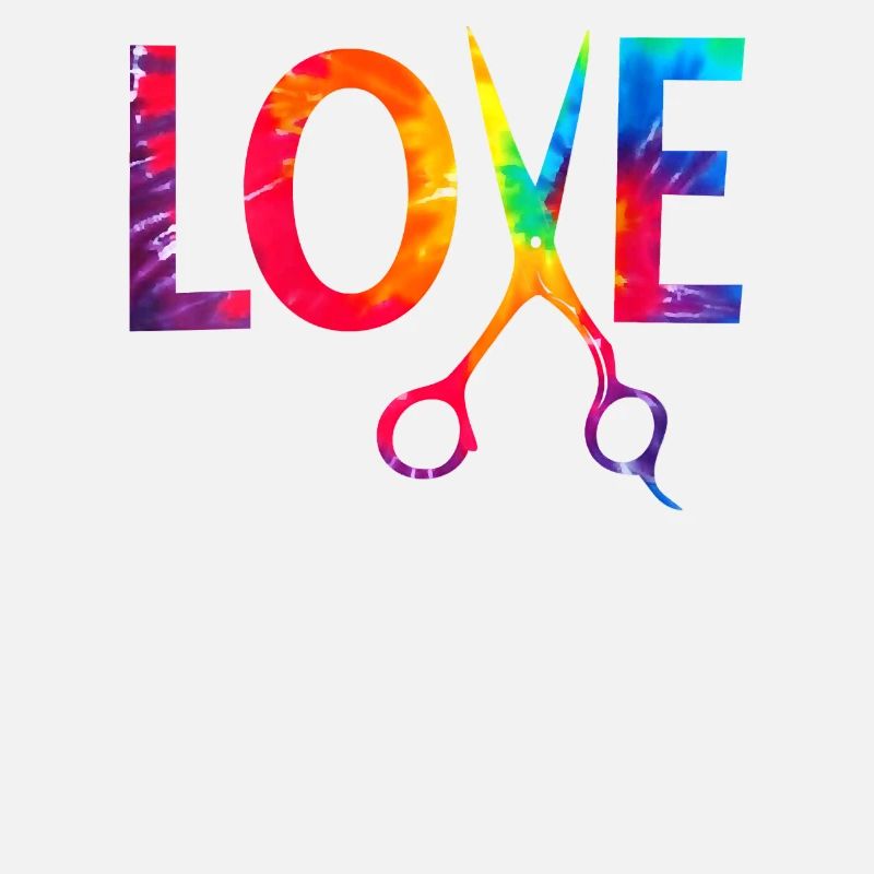Amour ciseaux ciseaux à cheveux coiffeur mignon cadeau
