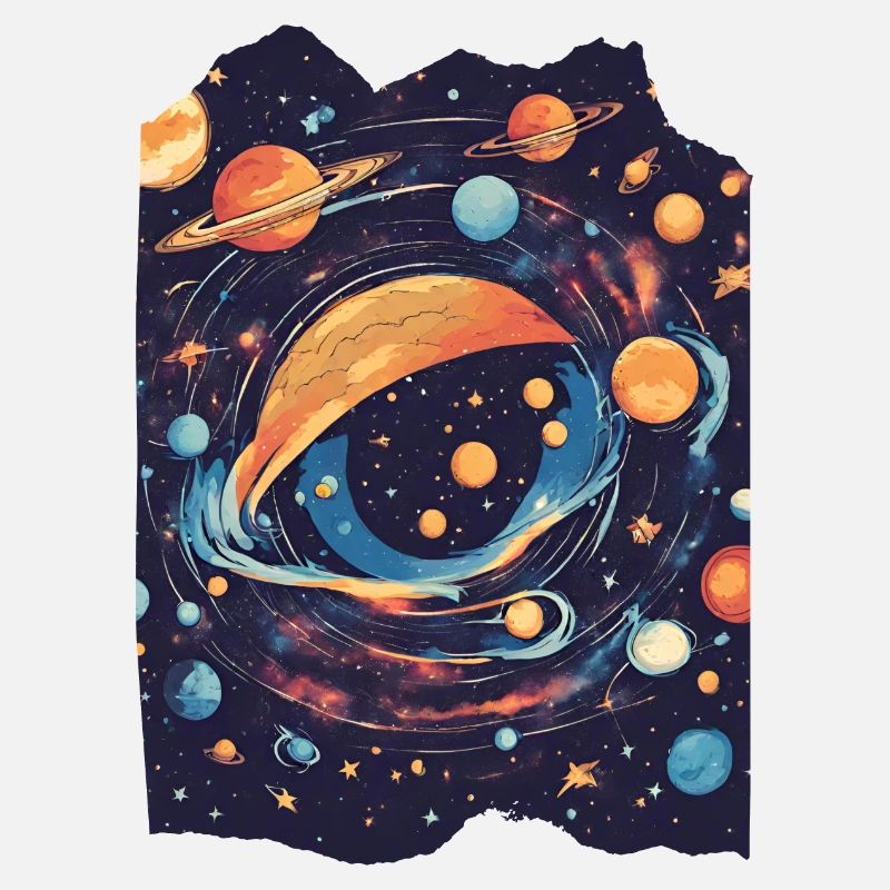 Eye Galaxy Outer Space Planets Stars Interstellar