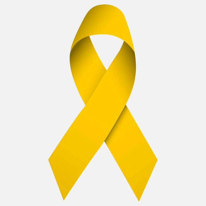 Conception du ruban de solidarité jaune