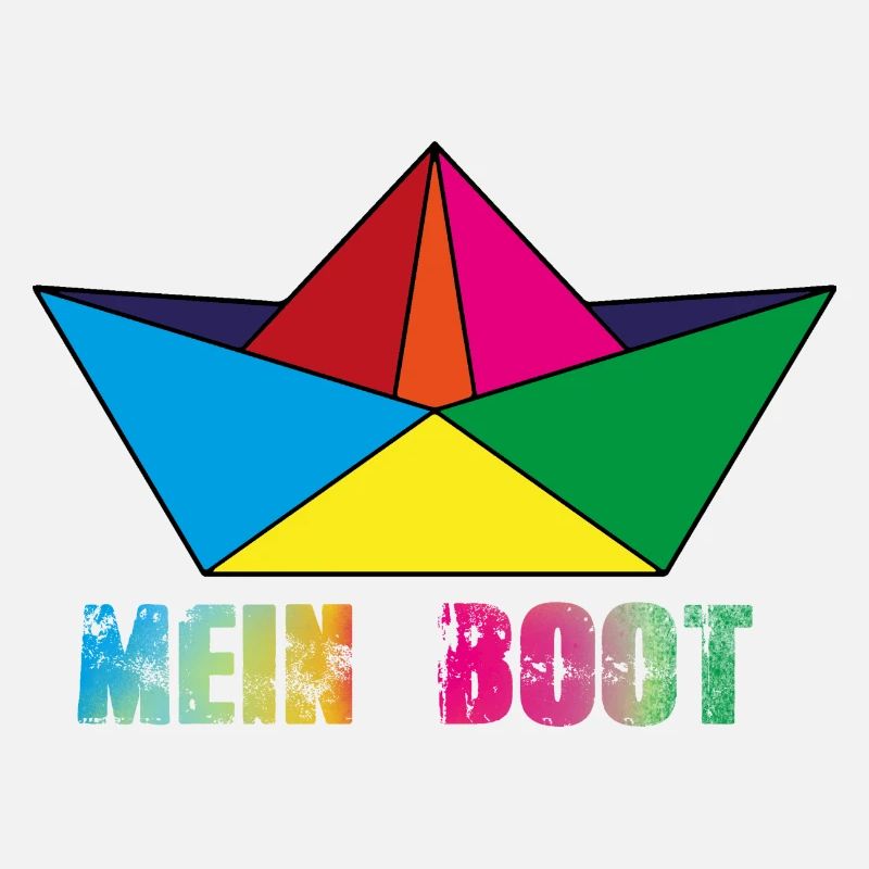 mein boot,boot,papierschiff,bunt,schiff