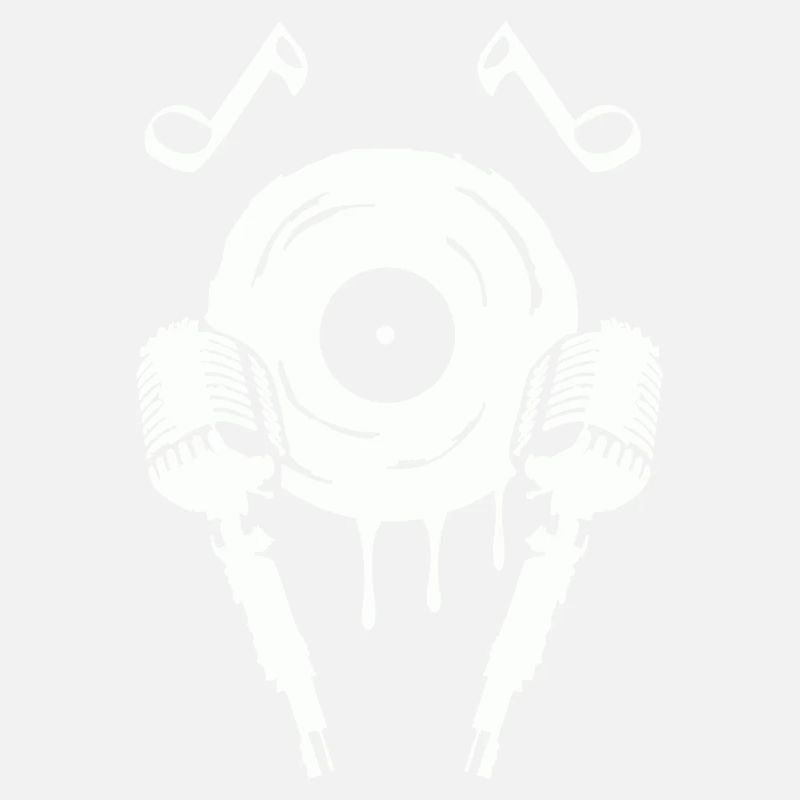 Symbole de musique de micro