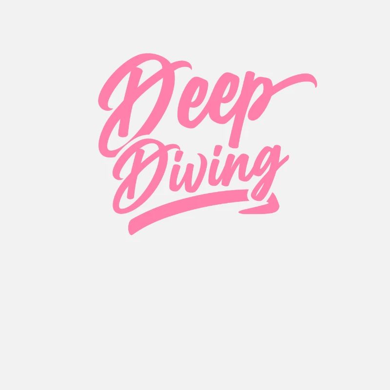 Deep Diving Diver Deep Diver Scuba