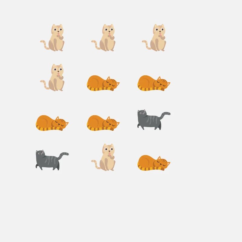 Cat Math Math Math Équations Cadeau