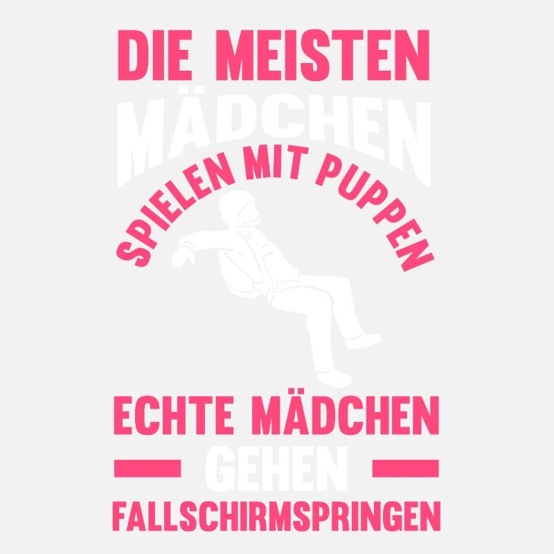 Fallschirmspringen Mädchen