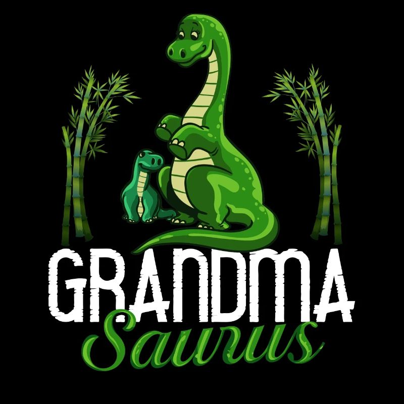 Dinosaurier Oma Saurus Omasaurus Großmutter