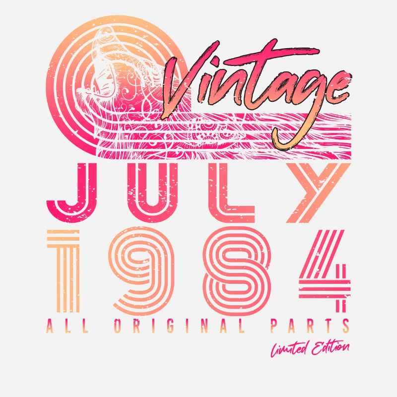 Retro 1984 Juli