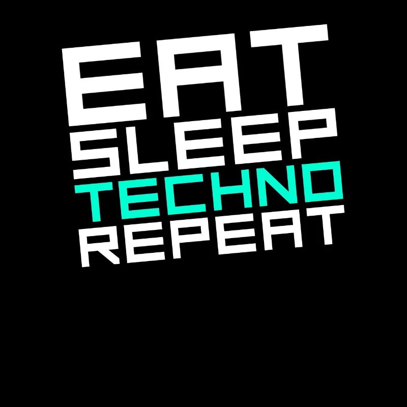 manger du sommeil techno répéter