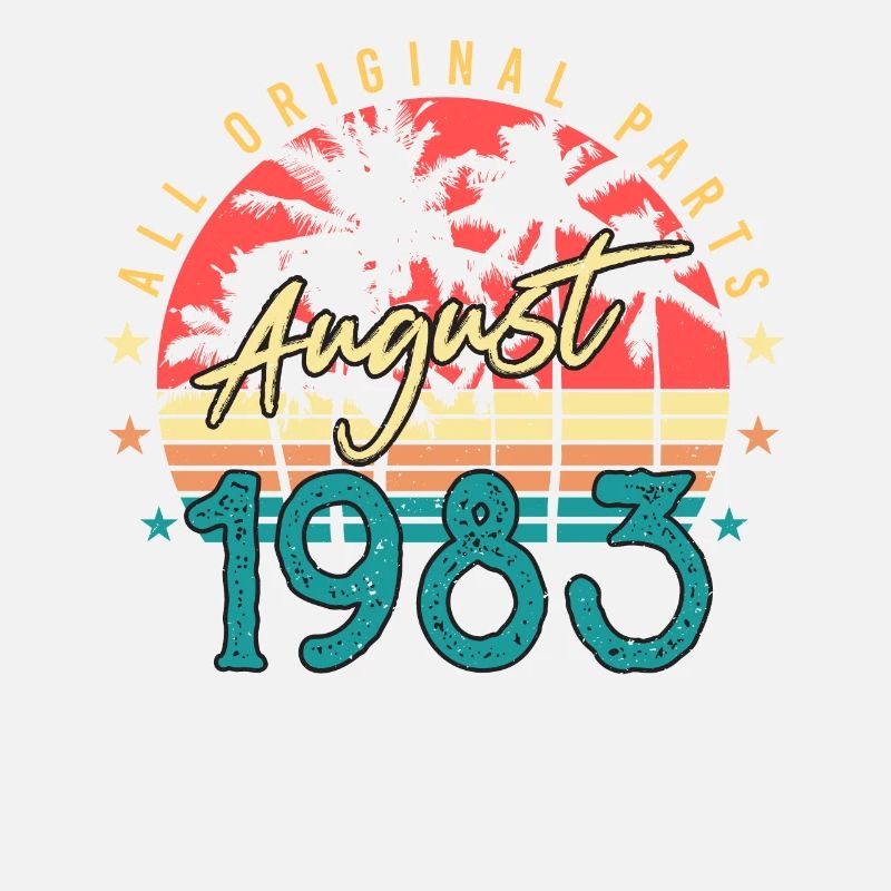 August 1983 Birthday greeting
