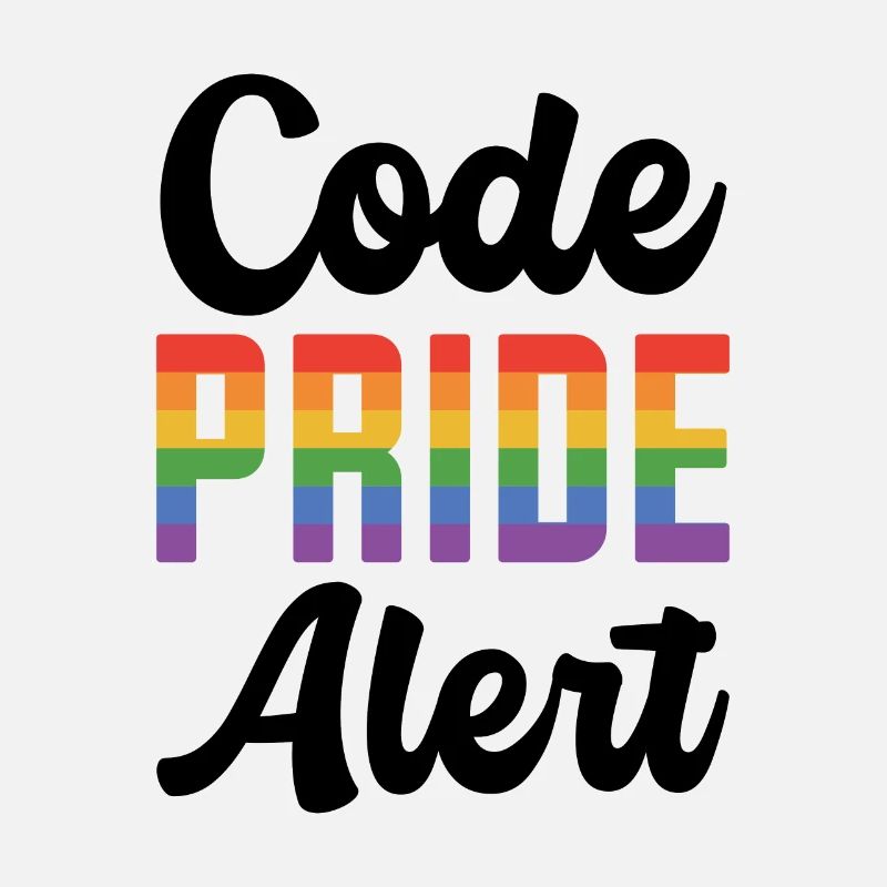 Code Pride Alert Bisexual Lesbian Love Asexual Tra