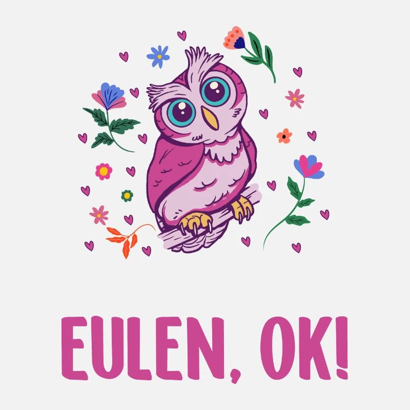 ich mag halt eulen Mädchen Eule