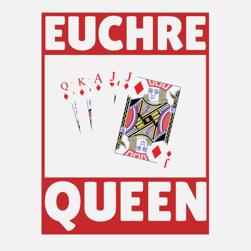 Euchre Queen - Euchre Player Card Game Euchre