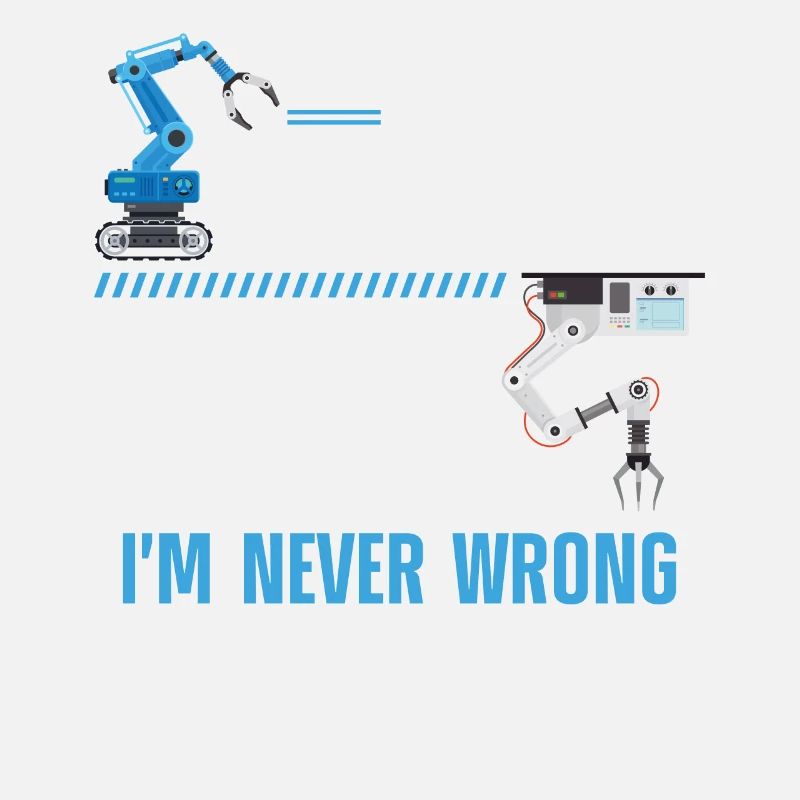 Robot Robotics Engineer I'm A