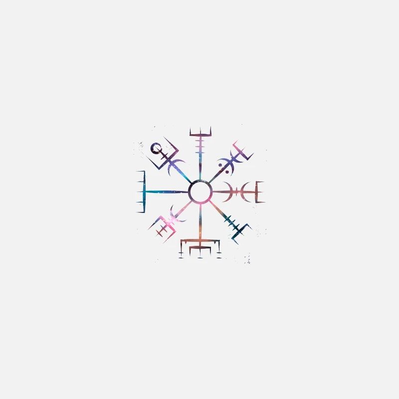 Celtic Vikinger Vegvisir compas Vikings