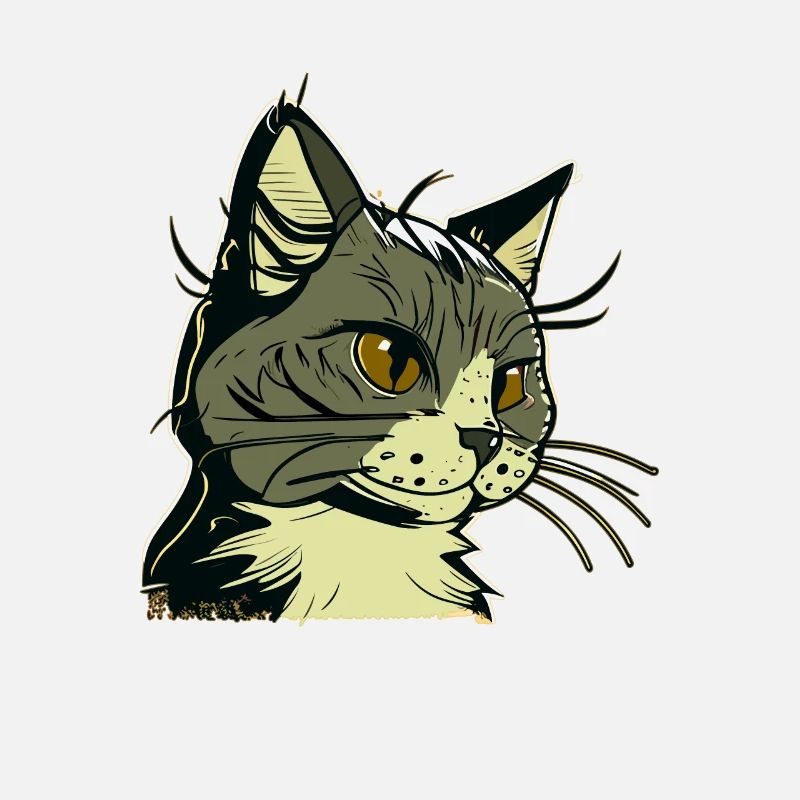 Chat dans le style comique