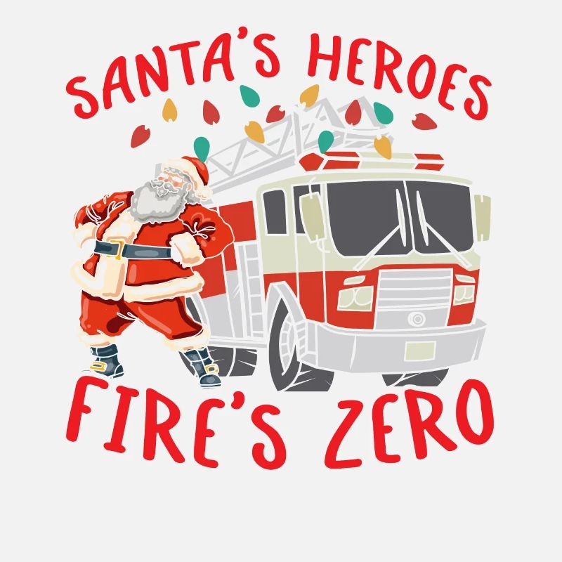 Santa's Heroes Feuerwehr Null Brandbekämpfung Weih