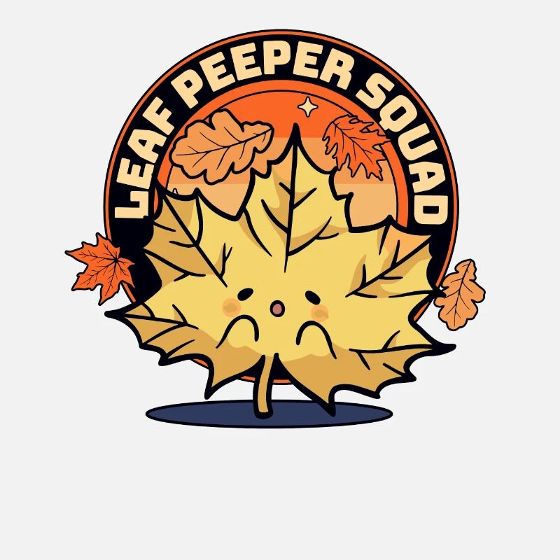 Leaf Peeper Squad Automne Feuillage Feuille Peeping Automne