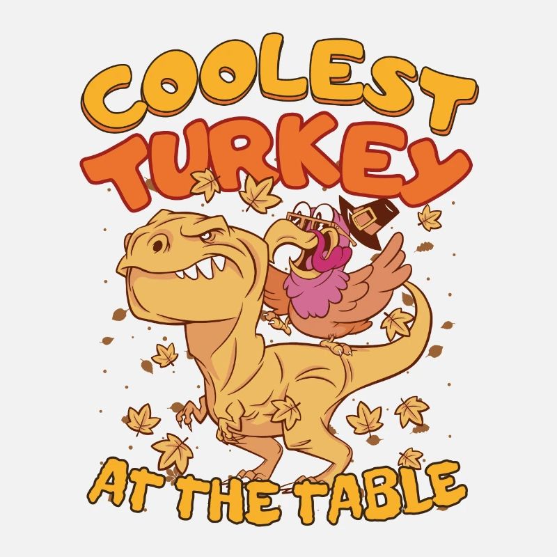 La dinde T-Rex la plus cool de Thanksgiving à table