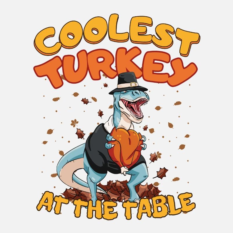 La dinde T-Rex la plus cool de Thanksgiving à table