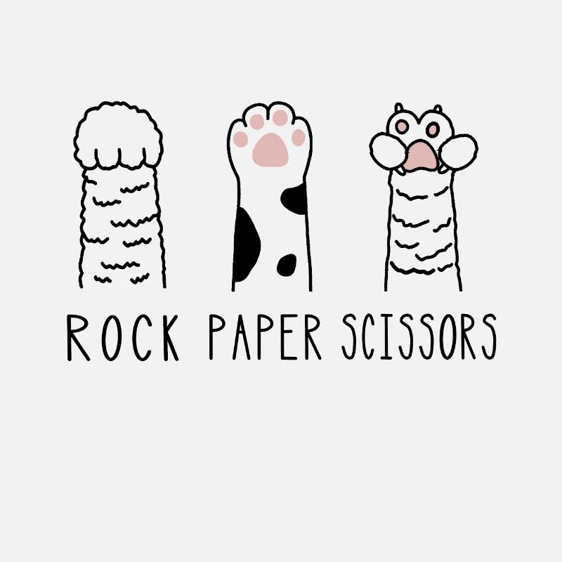 Ciseaux à papier de roche