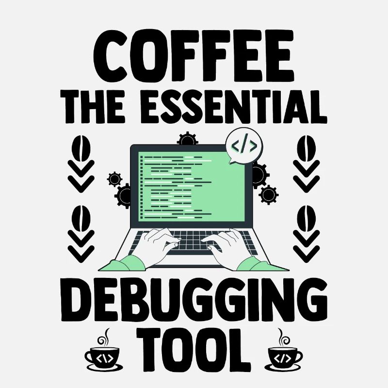 Coffee Coding Programmer Coder Developer Nerd Coff