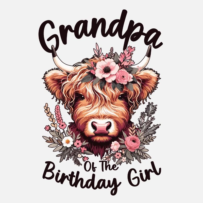 Papi de la fille d’anniversaire