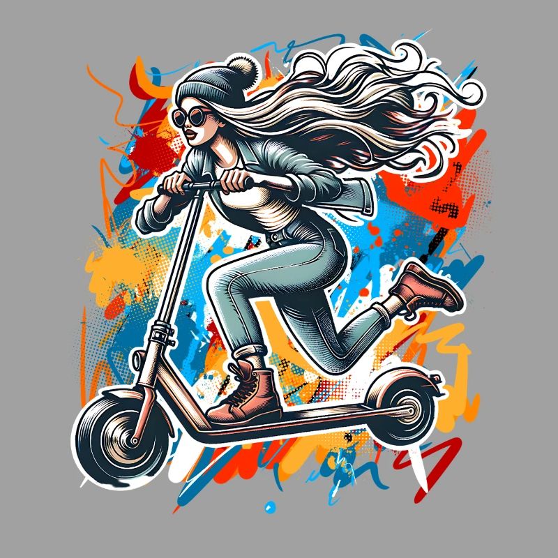 Tretroller E-Scooter E-Roller