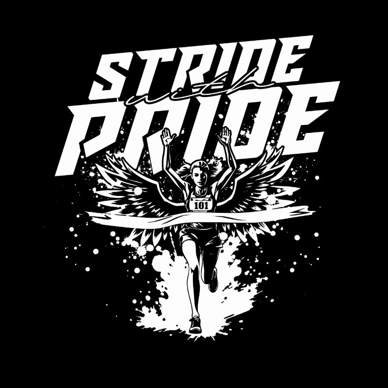Marathon Marathonläufer Stride With Pride