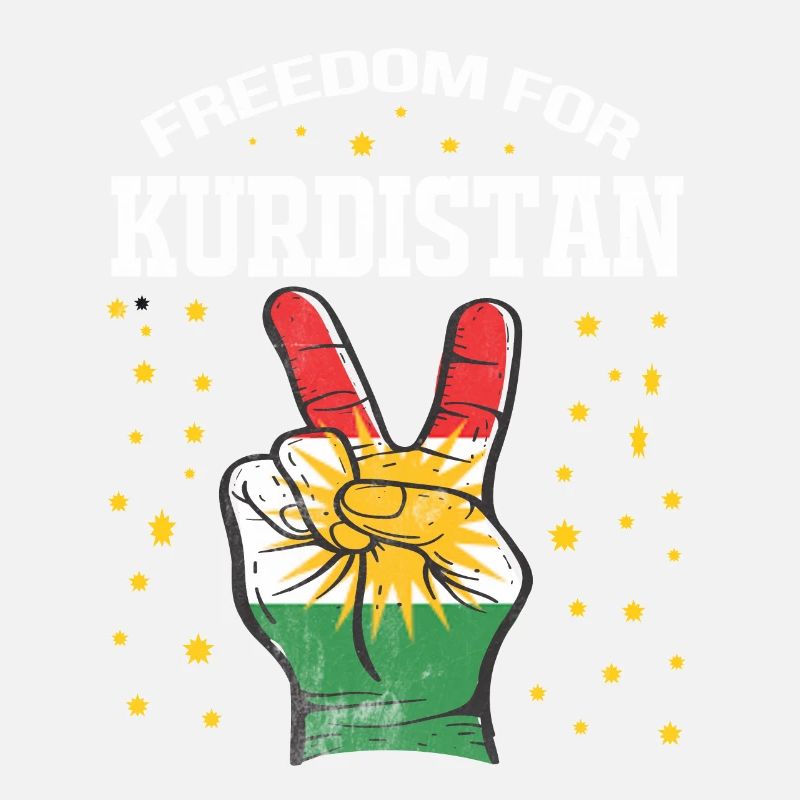 Kurdistan Kurdes Kurdes cadeau azadi rojava irak