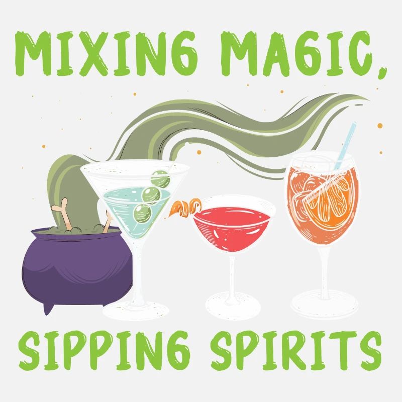 Magical sip spirits mix bartender Hallow