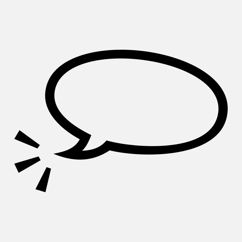 Sprechblase / speach bubble (1c)