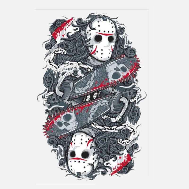 Jason avec sa tronçonneuse