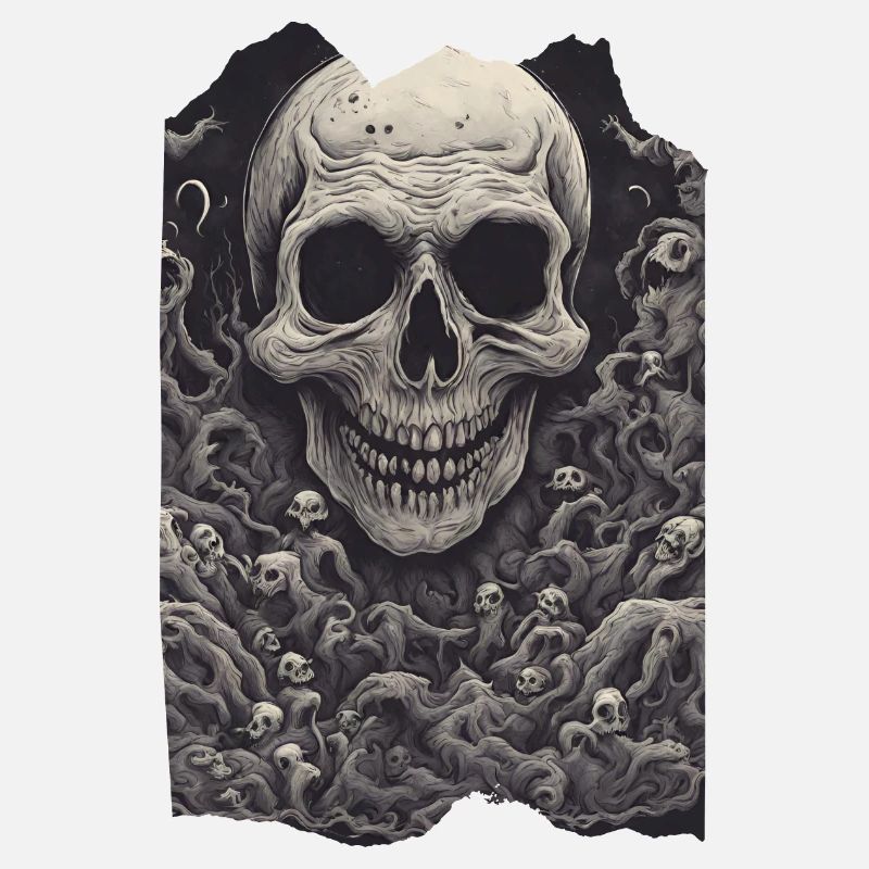 Malevolent Monarchy Evil Skull Undead Skeleton