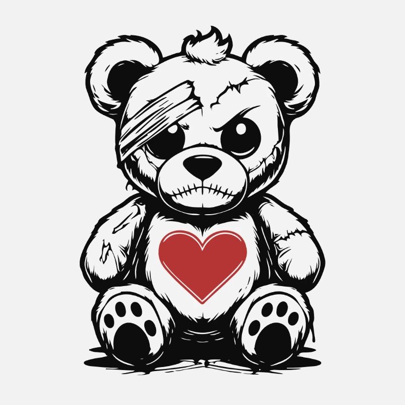 Grumpy Teddy with a good Heart