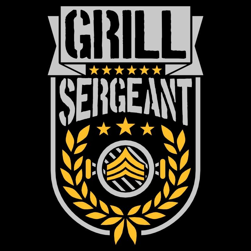 Grill Sergeant Laurel Wreath Barbecue