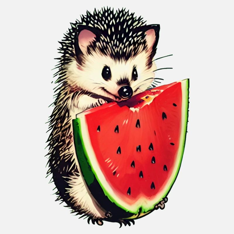 Gâterie de pastèque de hérisson