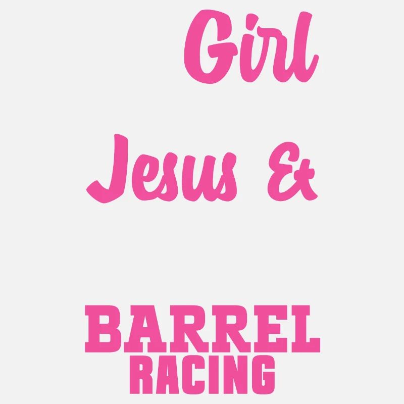 Cheval de course de barils de rodéo
