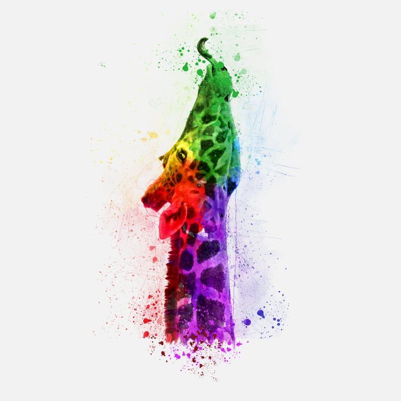 Multicolour Giraffe