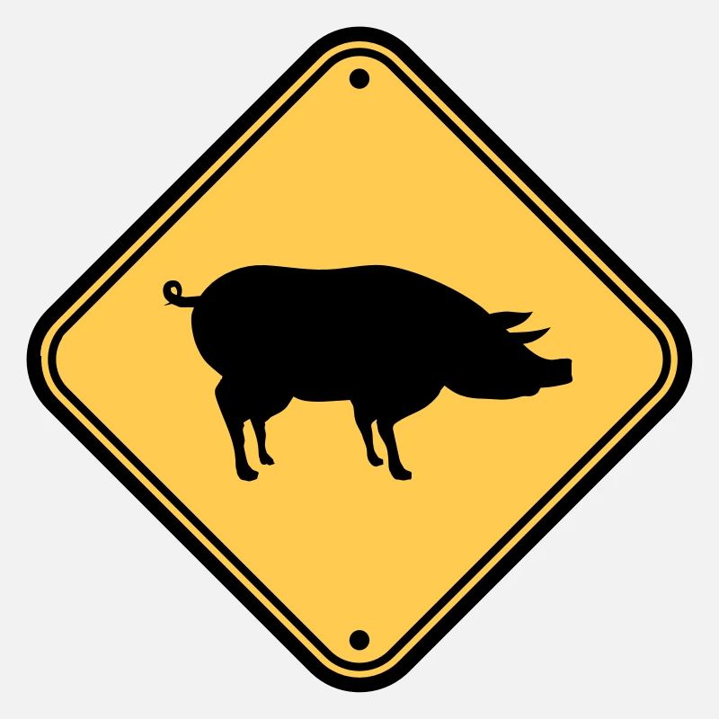 sign danger warning caution caution silhouette out